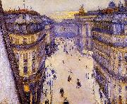 Gustave Caillebotte Rue Halevy Spain oil painting artist